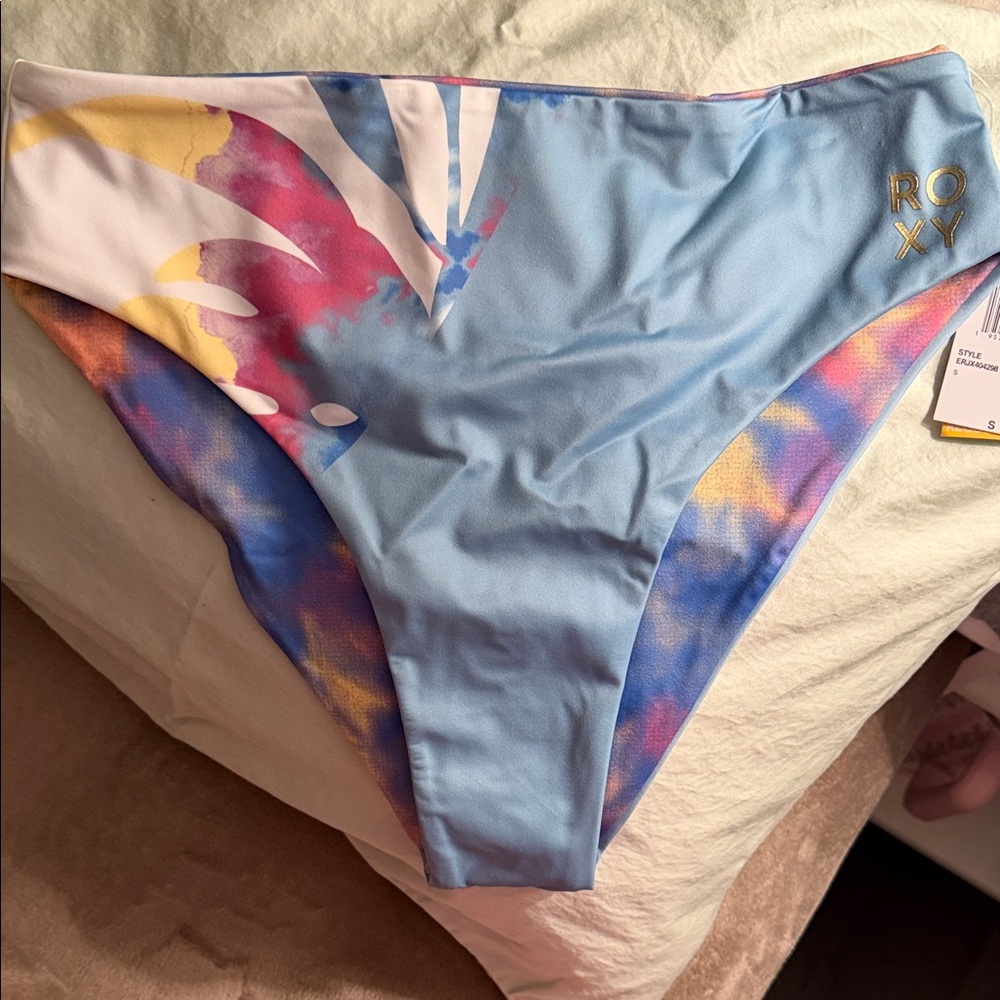 Roxy Multicolor Bikini Bottom - Picture 7 of 8